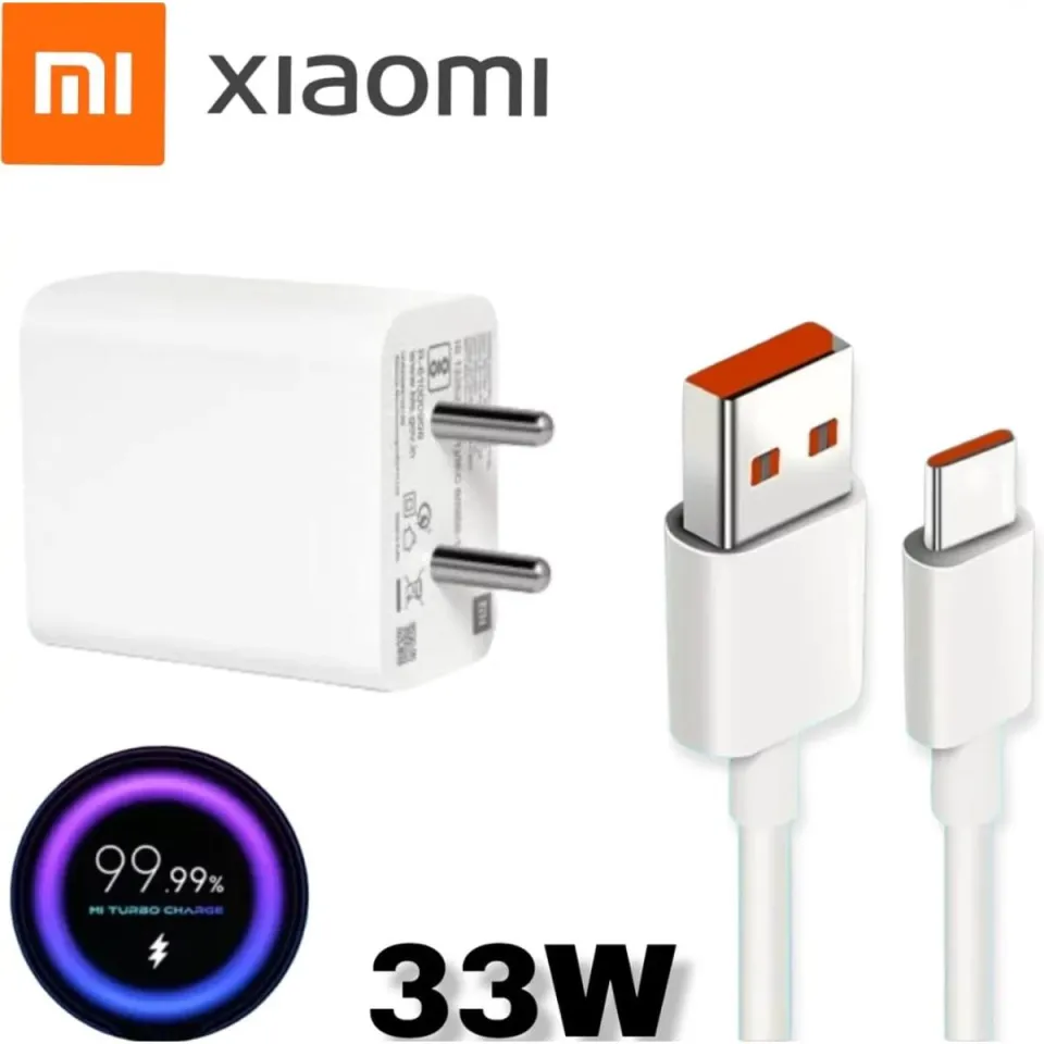 MI 33 watts con cable type C 