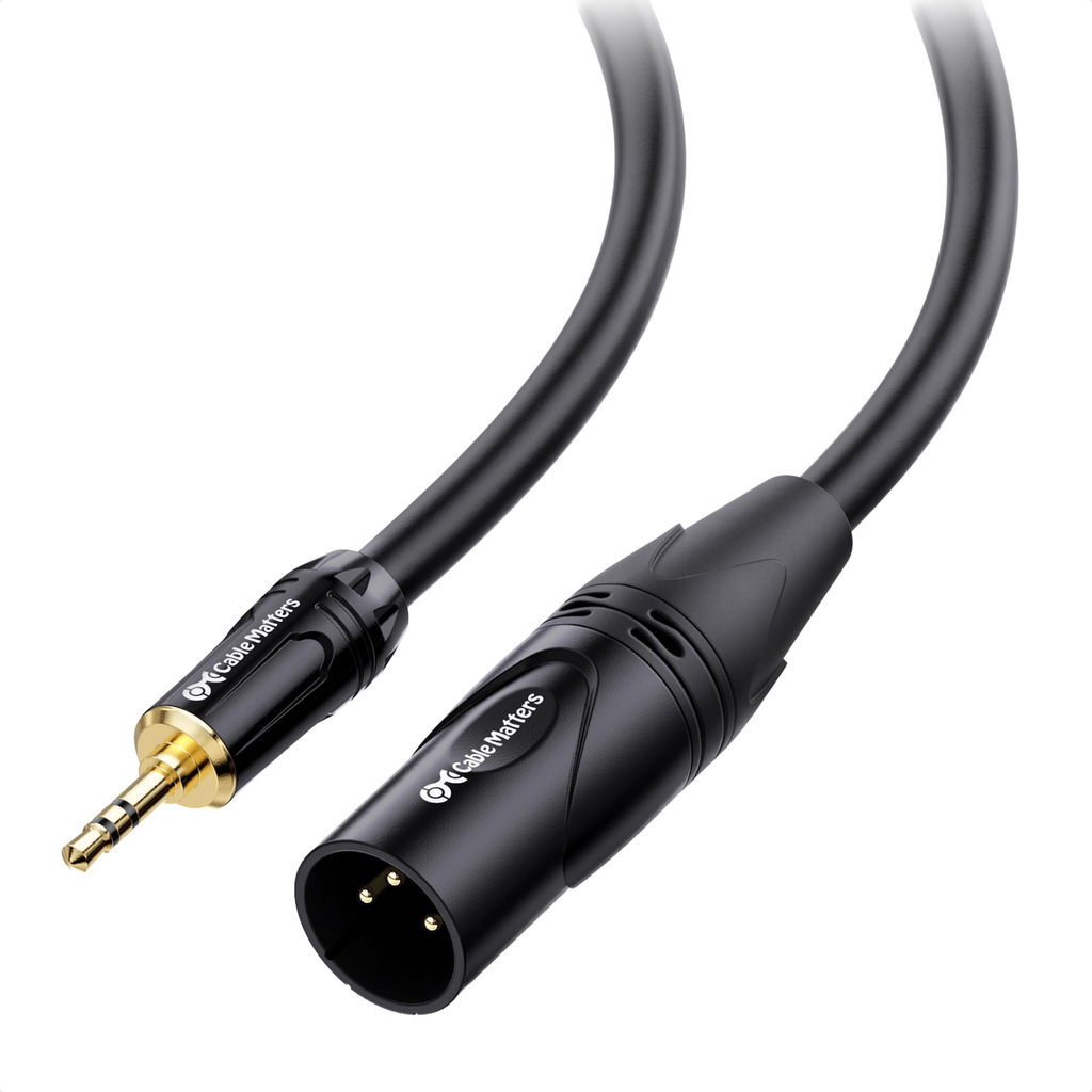 Cable XLR to 3.5mm 