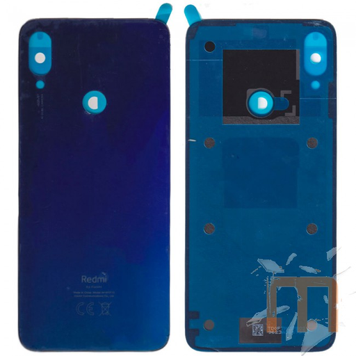 [TT129] Tapa XIAOMI Redmi Note 7 con lector de huella Azul