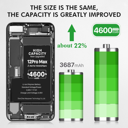 [TT150] Batería iPhone 12 pro VEZR nueva